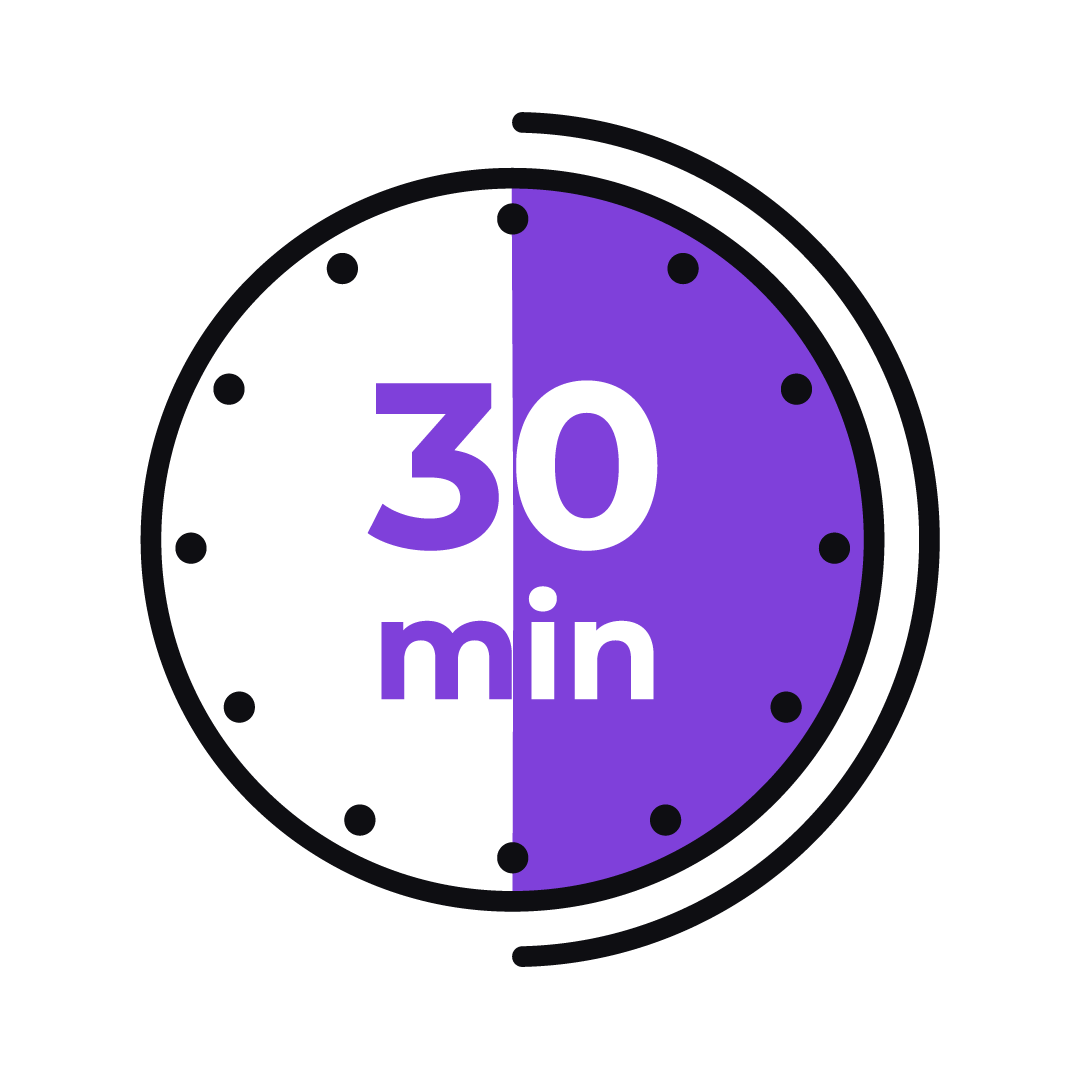 Neon-30-min-clock